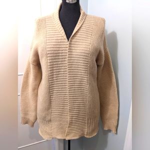 Cozy open cardigan sweater